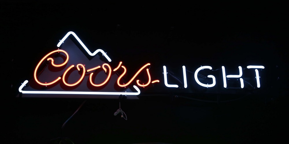 Neon coors light sign: a perfect addition to your home bar